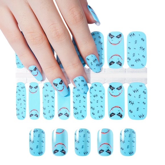 Halloween Nail Wraps, Nail Stickers, Manicure - Picture 6 of 6
